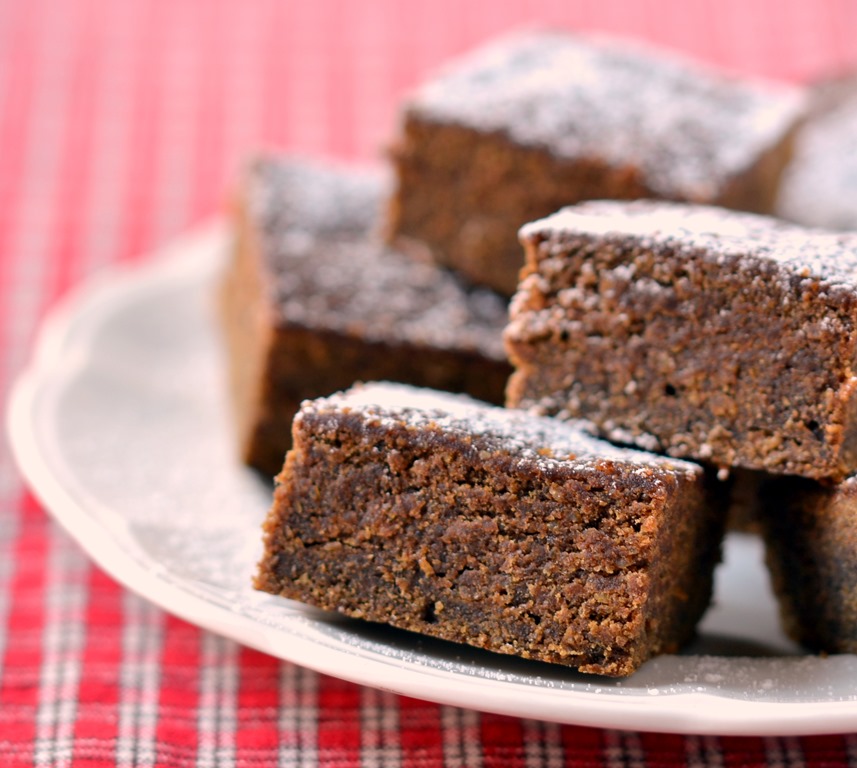 Gingerbread Squares from Sweet Eats for All by Allyson Kramer (Vegan, Gluten-free)
