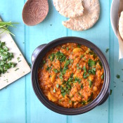 Red Lentil, Spinach & Potato Curry with Baobab [& a Giveaway!]